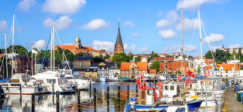 CityGames Flensburg Student Tour: Flensburg Schiffe Boote Hafen Stadtführung Tablet